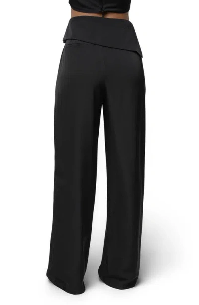 Jluxlabel Executive High Waist Pants In Black
