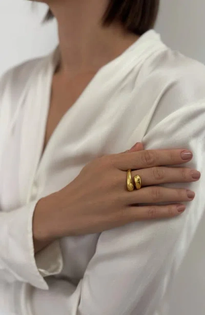 St. Moran Bypass Ring In Gold