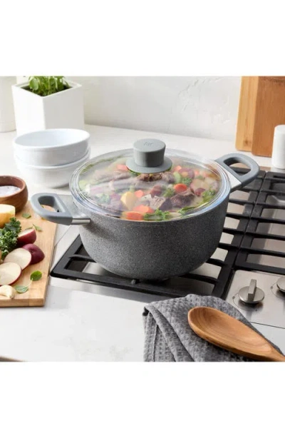 Zwilling Parma Plus 4.8-qt Aluminum Nonstick Dutch Oven With Lid In Gray