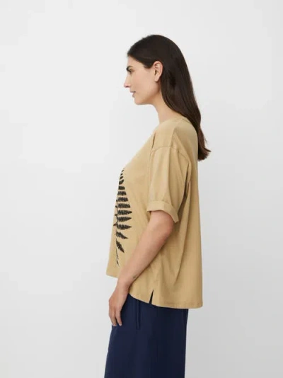Masai Copenhagen Madoreann Printed T-shirt In Brown