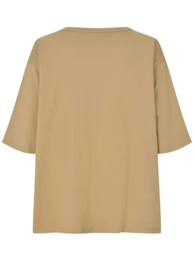 Masai Copenhagen Madoreann Printed T-shirt In Brown