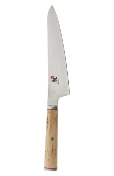 Miyabi Birchwood Sg2 5.5-inch Prep Knife In Neutral