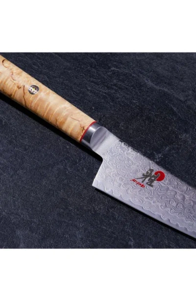 Miyabi Birchwood Sg2 5.5-inch Prep Knife In Neutral