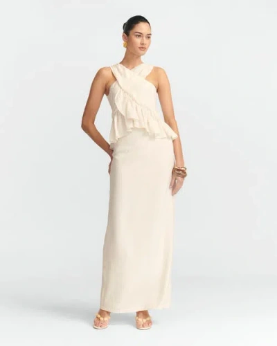 St Mrlo Aloe Maxi Dress In White