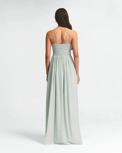 St Mrlo George Maxi Dress In Green