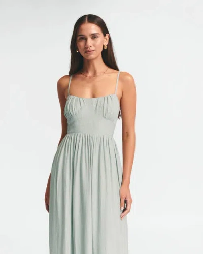 St Mrlo George Maxi Dress In Green