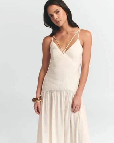 St Mrlo Paris Maxi Dress In White