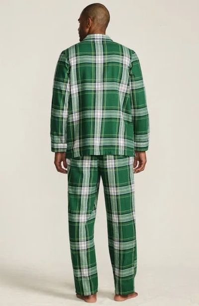 Lands' End Flannel Pajama Set In Multi
