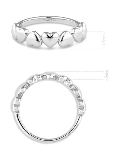Devata Sweet Heart Ring In Neutral