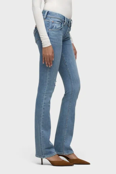 Hudson Jeans Beth Mid-rise Baby Boot In Blue