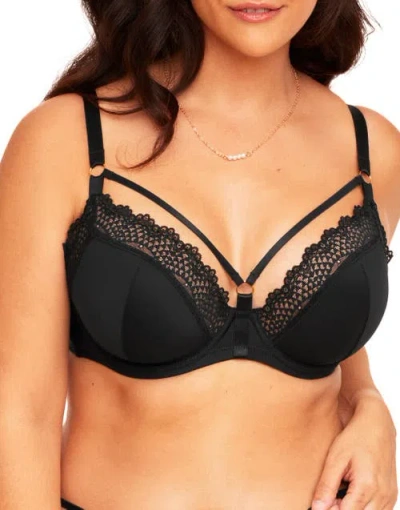 Adore Me Marca Contour Plunge Bra In Black
