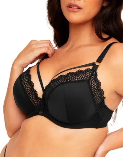 Adore Me Marca Contour Plunge Bra In Black