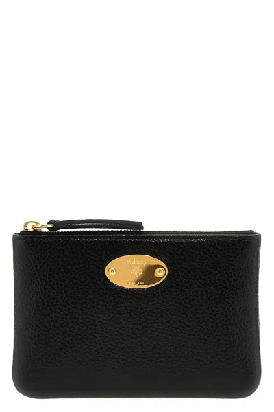 Mulberry ' Plaque' Small Wallet In Black