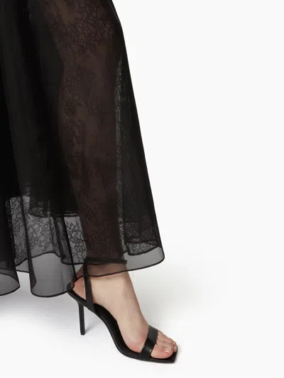 Nina Ricci Voluminous Maxi Skirt In Black