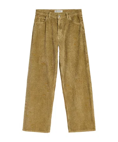 Our Legacy Vast Cut Trousers In Green