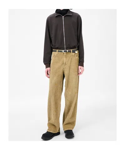 Our Legacy Vast Cut Trousers In Green