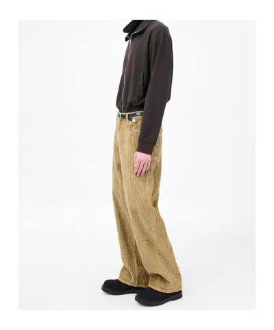 Our Legacy Vast Cut Trousers In Green