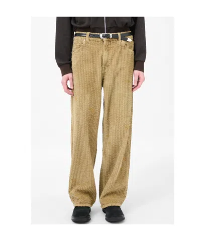 Our Legacy Vast Cut Trousers In Green