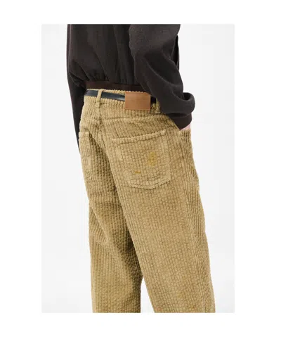 Our Legacy Vast Cut Trousers In Green