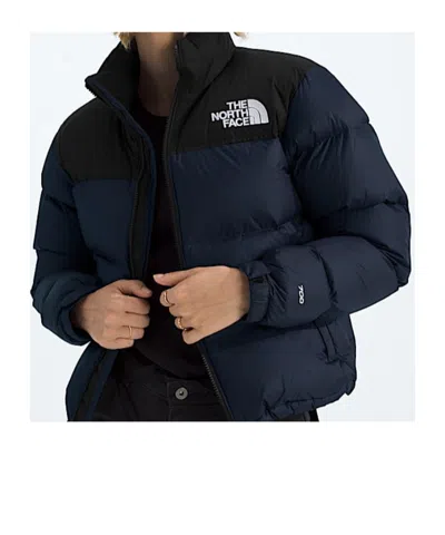 The North Face Versatile Puffer Jacket Adjustable Features In Blue