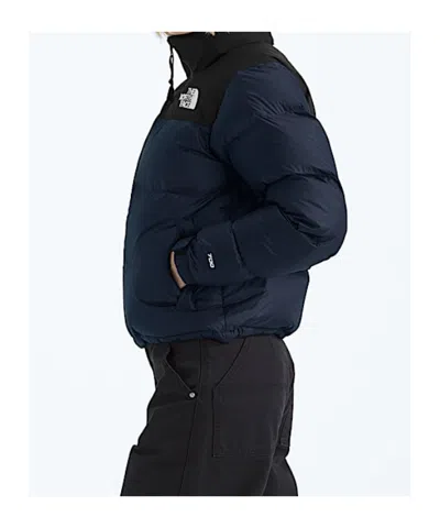 The North Face Versatile Puffer Jacket Adjustable Features In Blue