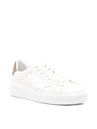 Golden Goose Star-detail Sneakers In White