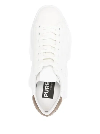 Golden Goose Star-detail Sneakers In White