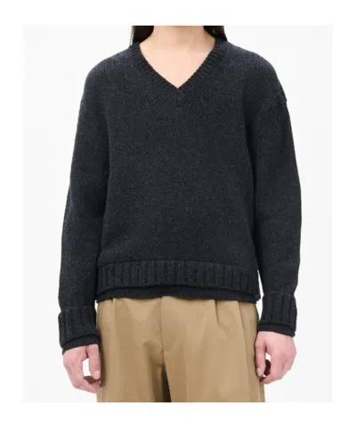 Our Legacy Parallel V-neck In Gray