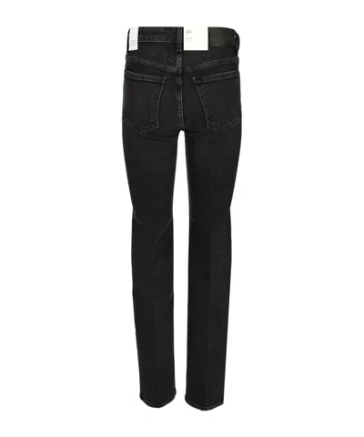 Citizen Of Humanity Womens Citizens Of Humanity Zurie Straight-leg Denim Jeans In Black