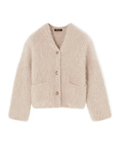 Loro Piana Cherry Hill Cardigan In Neutral