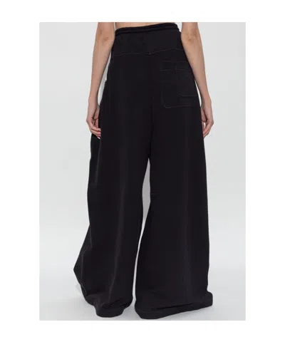 Lanvin Elastic Waist Sweatpants In Black