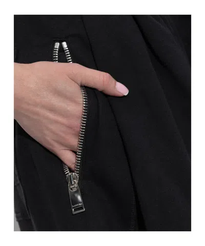 Lanvin Elastic Waist Sweatpants In Black