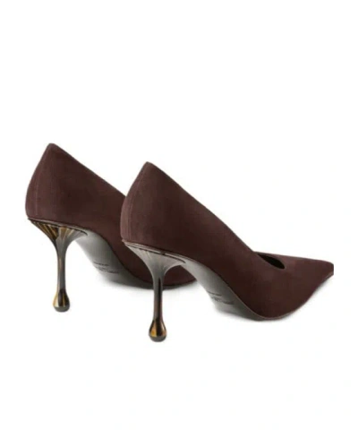 Jimmy Choo Stiletto High Heels In Brown