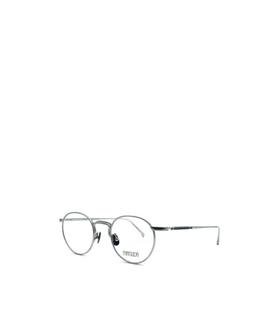 Matsuda M3140 Round-frame Glasses In Metallic
