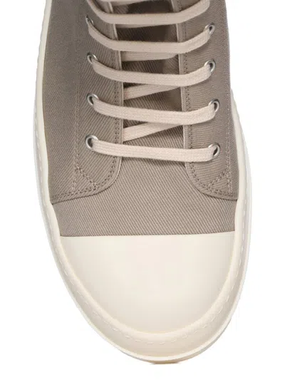 Rick Owens Drkshdw Lace-up High-top Casual Shoes In Neutral