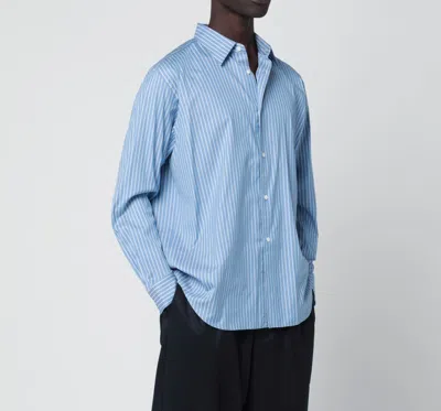 Auralee Long Sleeve Shirt In Blue