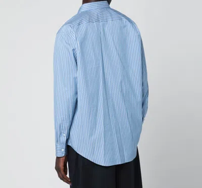 Auralee Long Sleeve Shirt In Blue