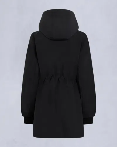 Moose Knuckles Hooded Jacket In Black