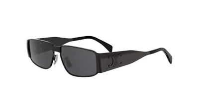 Celine Full Frame Sunglasses In Black