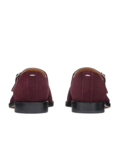 Maison Margiela Tabi City Mary-jane Shoes Woman Vineyard Wine In Brown