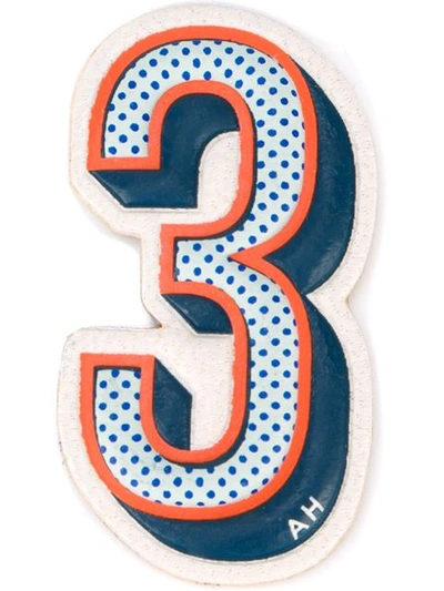 Anya Hindmarch 'three' Sticker
