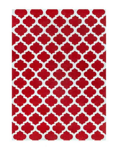 Surya Cosmopolitan Hand-tufted Rug In Red
