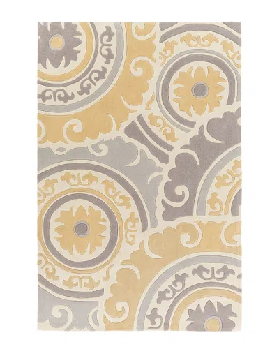 Surya Cosmopolitan Hand-tufted Rug In Gray