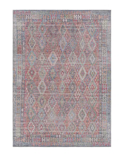 Surya Farrell Traditional Washable Rug In Pink