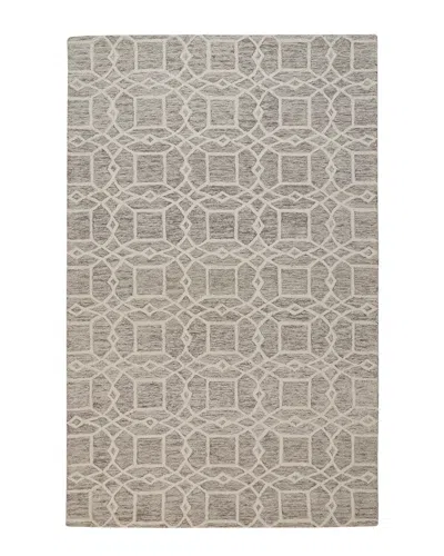 Verlaine Veran Geometric Lattice Print Rug In Neutral