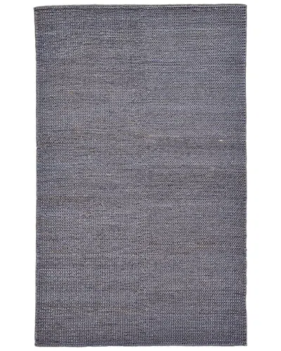 Weave & Wander Lorne Modern Solid Accent Rug In Blue