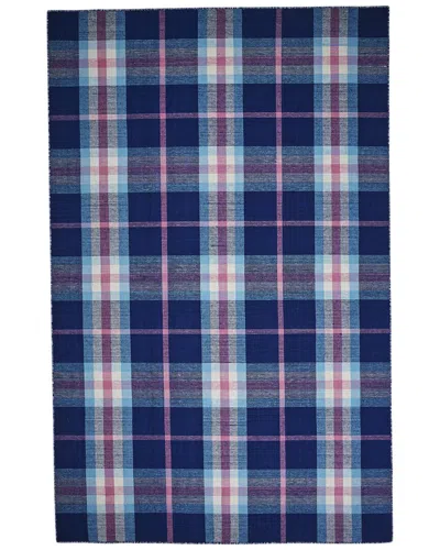 Verlaine Jens Hand-woven Rug In Blue