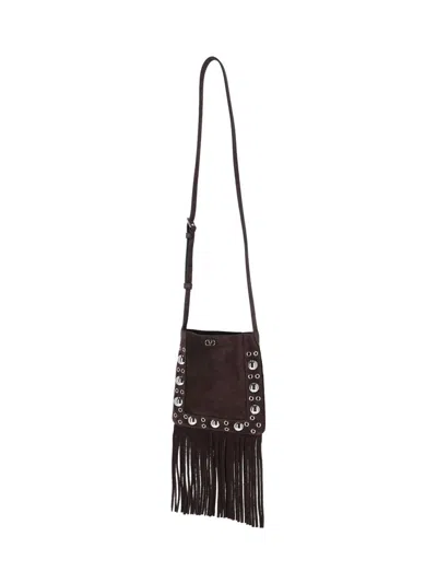 Valentino Brown Nellcote Small Crossbody Bag In Brown