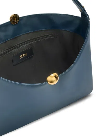 Furla Sfera Soft L Shoulder Bag Bags In Blue