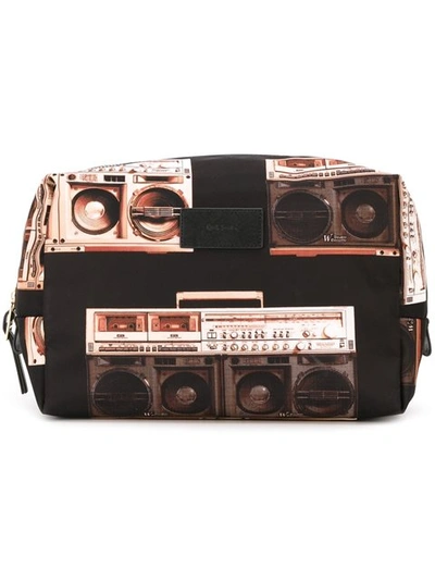 Paul Smith 'boom Box' Print Wash Bag